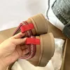 Tasman Tazz Zapatillas Diseñador Mujer Nieve Invierno Piel De Oveja Australia Botas Plataforma Piel Zapatilla Moda Para Mujer Clásico Ultra Mini Ante Lana Tobillo Botines Diapositivas