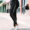 Leggings femininas moda casual jeggings tamanho grande jeans cintura alta controle de barriga magro leggins sem costura calças magras