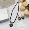 Orecchini BB di gioielli Bla Black Love Necklace Elegant Fashion Popular Collace