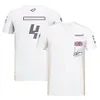 F1 Driver T-shirt Mens Team Uniform kortärmad fläktkläder Casual Sports Round Neck Racing Suit kan anpassas205o