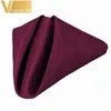 50pcs 30x30cm Linen Polyester Napkin Wedding Table Napkin Handkerchief Cloth Diner Banquet Party Home Decorations Whole SH1909283g