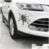 Autocollants de voiture Stéréo Spider Gecko Animal Simation Queue Modification réaliste Drop Livraison Mobiles Motos Accessoires extérieurs DHCQL