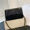 Fashion Woman Luxurys Designers väskor riktiga läderhandväskor kedja kosmetisk messenger shopping axelväska totes lady plånbok handväska