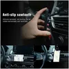 Car Holder Mtipurpose Mobile Phones 360 Degree Airs Vent Grip Mount Stand Rotation Magnetic Finger Ring Phone Holders Air Drop Deliv Dhawx
