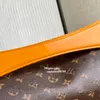 Дизайнерская сумка-бочонок 10А. Роскошная женская модная мягкая сумка-полошон. Сумка из натуральной кожи. Высококачественная косметическая сумка через плечо. Сумка через плечо 33 см. Кошелек с коробкой.