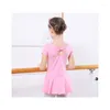 Stage Wear Fille Ballet Robe Pour Enfants Tutu Danse Vêtements Jupe Danse Balet Dancewear Rose Pratique Costume Enfants Costume De Gymnastique