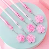 Kawaii cherry blossom gel pennor söt 0,5 mm signatur japanska brevpapper elever som skriver verktygsskolekontorsmaterial