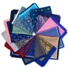 New Popular 32 X 32 CM Large Handkerchief Man Paisley Flower Dot Pocket Square Men Paisley Casual Hankies for Men Suit240g