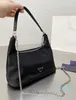 Bolso bandolera de viaje de Color sólido a la moda para compras en las axilas, bolso cruzado de diseñador informal Simple para mujer