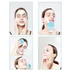 Ultrasonic Silicone Electric Facial Cleansing Brush Sonic Face Cleanser Cleansing Skin Mini Washing Massager Brush Rechargeable Y1270j