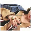 Band Rings Big Metal Ball For Women Personality Statement Ring Jewelry Wholesale Bijoux Adjustable Drop Delivery Dh4Ba Dhlf8