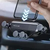 Car Phone Holder Universal Mount Mobile Gravity Stand Cell Smartphone GPS Support For iPhone Samsung Huawei Xiaomi Redmi LG2131