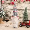 Faceless Long Beard Wine Bottle Cap Cover Jul Decoration Home Festive Party Home Ornaments Gift