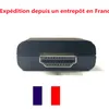 Navire de la France IATV Q3 TV dongle Stick Allwinner H313 Quad Core 2GB RAM 16 Go Rom Double Wifi 4K BT VOIX