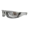 Adies-Sonnenbrille, Gletscherbrille, Funky-Sonnenbrille, Rock-Sonnenbrille, SPR 25YSIZE, Retro-Brille, Acetatbrille, ästhetische Gletscherdesigner-Sonnenbrille mit Kette