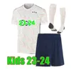 TADIC 23 24 Maillots de football Brobbey Berghuis Black Marley Kit Klaassen Brobbey Bergwijn Cruyff LUCCA KUDUS Chemise de football à domicile Kit enfants Uniformes