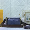 Luxuriöse Damentaschen, 3 Stück/Set, Mahjong-Taschen, modische Schultertaschen, Drei-in-Eins-Umhängetaschen, bedruckte Blumen-Kuriertaschen, geprägte Clutch-Taschen mit Mini-Geldbörse für Damen