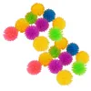 20 Teile/los Bunte Haustier Katze Spielzeug Gummi Mini Kätzchen Jagen Ball Spielzeug Interaktive Kätzchen Quetscht Ball Kauen Spielzeug Pet Supplies230C