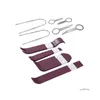 Accessoires d'outils électriques à main 12pcs / set 4pcs / set outils de démontage de voiture kit de réaménagement intérieur lecteur DVD panneau de garniture tableau de bord O retrait Dhl74