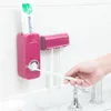 XUNZHE Dispenser di dentifricio completamente automatico Pigro antipolvere Portaspazzolino Tubo Pressa Spremiagrumi Per Pasta Accessori per il bagno Y267l