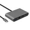 Adaptateur vidéo Multiport USB C vers HDMI, convertisseur Hub USB-A 4K, Port de chargement USB-C PD, Port Ethernet Gigabit, Compatible Thunderbolt 3