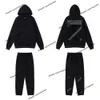 Autumn and Winter off brand white Ttracksuit Street large size sweater Fashion men's hoodie printed arrow women's tracksuit Hugh top and idle trousers jogger suit