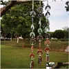Colgantes Yoga 7 Piedras de chakra Cristales curativos Árbol de la vida Colgante de pared Colgante Adorno Decoración para la buena suerte Reiki Meditación Ho Dhtwv
