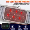 Other Health Beauty Items Inflatable Back Belt Red Light Heating Vibration Massage Air Decompression Brace Waist Support Lumbar 230915