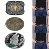 Bälten metall Metal Multipel typ Relief Mönster Belt Buckle Rock Style för vuxen Dropship