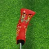 Autres produits de golf Tous types de lame de club de golf Putter et maillet Putter Headcover Fleur Bonhomme de neige pour lame de golf Putter Head Protection Cover 230915