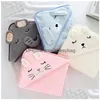 Bath Towel Toddler Baby Hooded Towels Newborn Kids Bathrobe Super Soft Blanket Warm Slee Ddle Wrap For Infant Boys Girls Drop Delivery Dhlyv