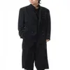 Customizable New Men's clothing Yamamoto personality loose suit two double-breasted simple casual suit3108