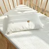 Badkarplatser Baby kudde Cotton Quilted Bear Star Moon Embroidery Born Pillow Cover Without Filler 30x50cm FTGHRT 230915