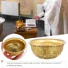 Bowls Cornucopia Ornament Shop Treasure Bowl Brass Decor Home Crafts Temple Ancestral Hall Crafting Dining Room Table
