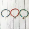 MG0480 2019 New Arrivals Design Yoga Bracelet High Grade 6 mm Regalite Stone Energy Braceter Natural Gemstone Women's Jewelry1896