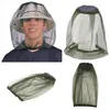 Midge Mosquito Hat Hat Bug Mesh Mesh Net Net Face Protector Net Cover for Outdoor Travel Camping Fishing306J