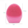 Electric Face Scrubbers Electric Face Cleansing Brush Silicone Mini Waterproof Facial Cleansing Tool Massage Soft Deep Powered Face Pore Cleanser Brush L230920