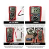 Multímetro digital profissional dm850, 1999, automático, ac/dc, testador de voltagem, ohm, amperímetro de corrente, sonda de teste, ferramenta detectora profissional