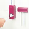 XUNZHE Dispenser di dentifricio completamente automatico Pigro antipolvere Portaspazzolino Tubo Pressa Spremiagrumi Per Pasta Accessori per il bagno Y267l