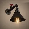 Wall Lamp Loft Antique Industrial Aisle Bar Clothes Shop Balcony Cafe Light Tv Background Home Decor Water Pipe