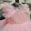 Flower Girl Dresses For Wedding Party Ball Gowns Floor Length Tulle First Communion Dress232m