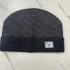 2023 Fashion Beanie Designer Hats Męskie czapki czaszki i damskie czapki fasoli jesienne/zimowe ciepłe dzianiny czapki narciarskie czapki Wysokiej jakości kratki z czapki w kratki luksusowe czapki termiczne czapki termiczne