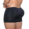 Hommes bout à bout et hanche rehausseur Booty rembourré sous-vêtements culottes corps Shaper sans couture bout à bout culotte Boyshorts Shapewear Boxers237G