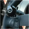 Outros acessórios interiores Metal Volante Booster Car Helper Grip Spinner Knob Turning Hand Control Power Handle Ball Drop Del Dhy57