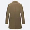 Мужские плащи 2023 новый люксовый бренд Горячие продажи Модельер высокого качества Классический мужской длинный плащ Свободная куртка Ветрозащитное пальто
