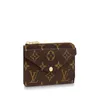 M69431カードホルダーRecto Verso Designer Fashion Womens Mini Zippy Arganizer Wallet Coin Purse Bag Balt Charm Key Pouch Pochette AC221V