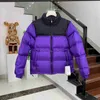 Parka da uomo in piumino Designer High Street Fashion Piumino da esterno invernale nordico Giacca da esterno per uomo e donna ricamata con lettera in puro cotone Abbigliamento da strada in tessuto caldo