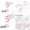 Ножницы 12,5 см4,92 триммер для косметического макияжа Com Beauty Girl Lady Women Scissorb Scissorb Shear Ножницы для стрижки волос для жениха Ресницы для бровей Drop De Dhsjm