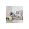 Cuscino/Cuscino decorativo Federa per cuscino Custodie stampate a onda Moda Stile mediterraneo Ers Tessili per la casa Decor 23 colori decorativi Dr Dhoud