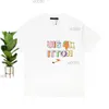 メンズプラスティーポロスラウンドネック刺繍と印刷されたポーラースタイルの夏の夏のピュアコットンTシャツa23